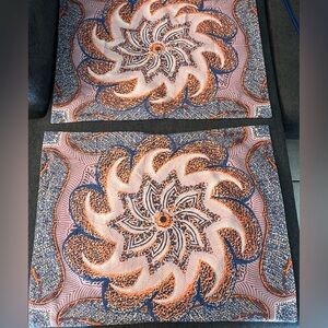 Set of Funky Floral Pillow Shams